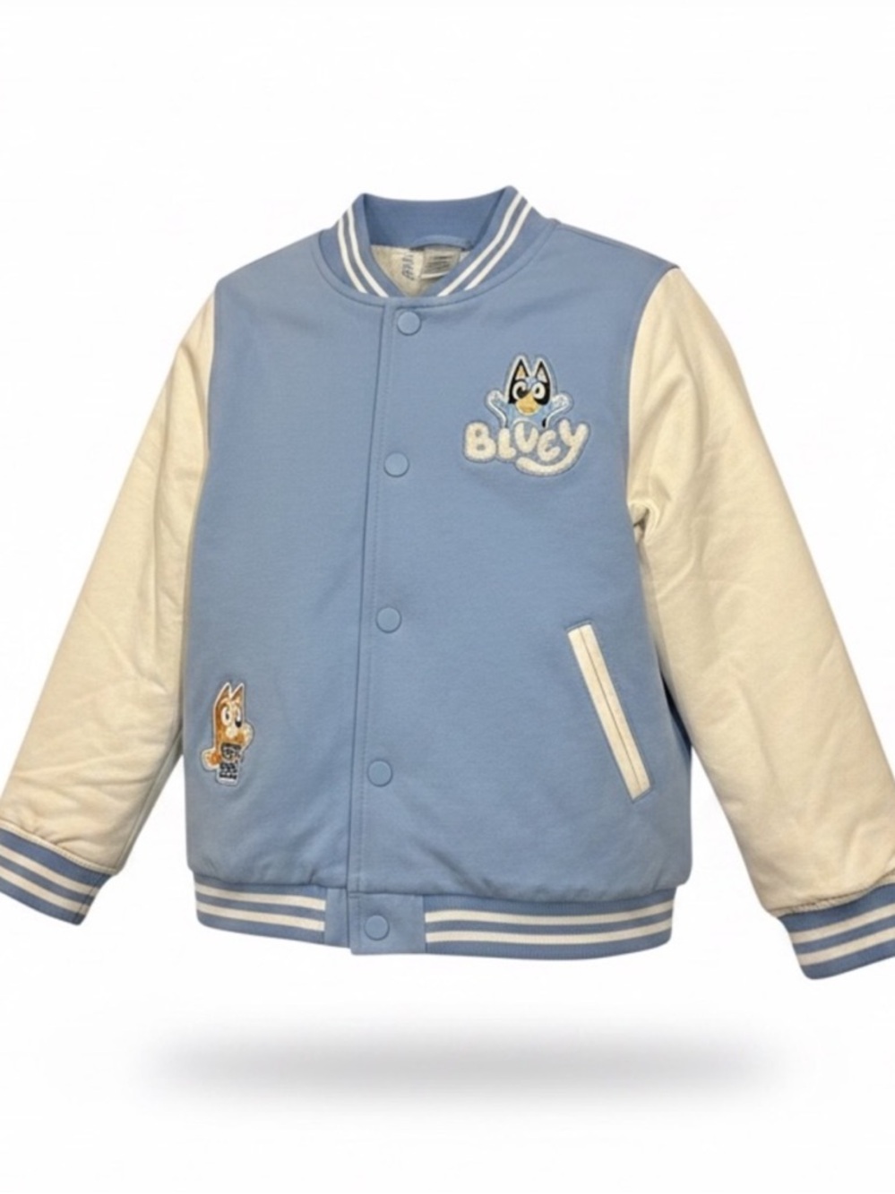 NWOT Bluey Bingo Varsity Jacket